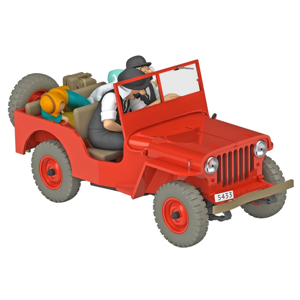 Rode Jeep (1/24) - Kuifje en het Zwarte Goud