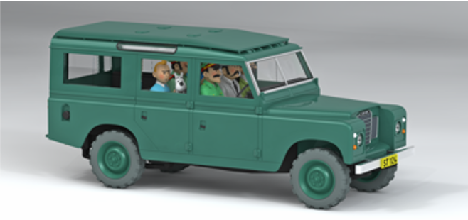 De Land Rover voor Trenxcoatl (1/24) - Kuifje en de Picaro's