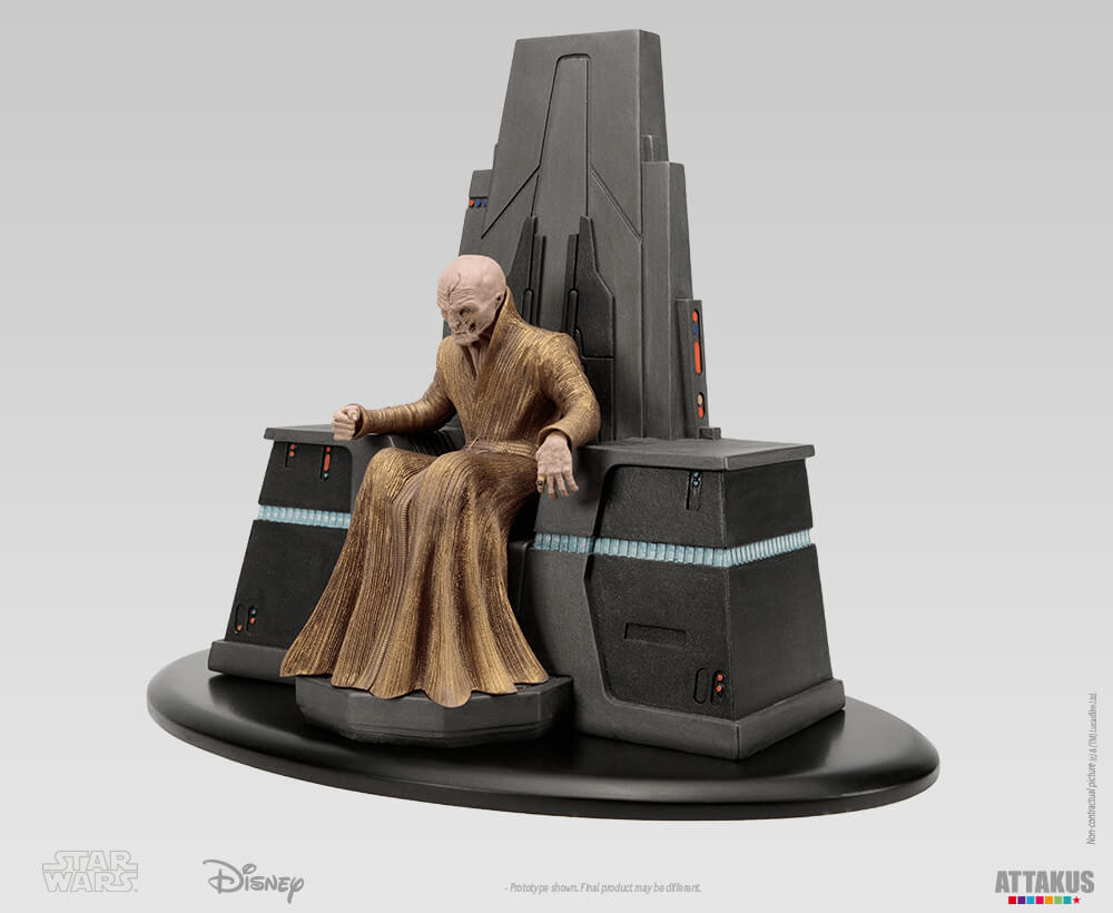 Snoke on his throne