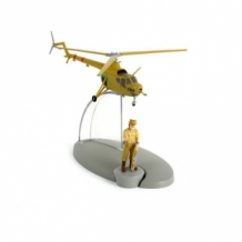 De helikopter van het leger van San Theodoros - Kuifje en de Picaro's
