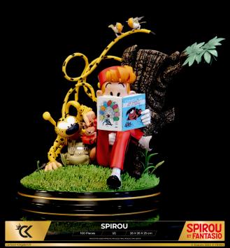 Lucky Luke, Jolly Jumper en Rataplan (Schaal 1:6)