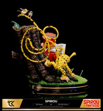 Lucky Luke, Jolly Jumper en Rataplan (Schaal 1:6)