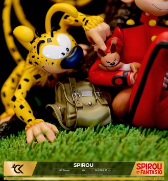 Lucky Luke, Jolly Jumper en Rataplan (Schaal 1:6)
