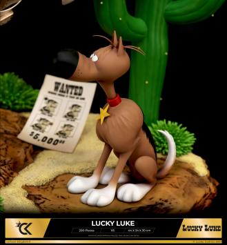 Lucky Luke, Jolly Jumper en Rataplan (Schaal 1:6)