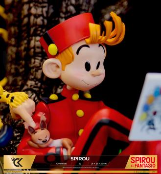 Lucky Luke, Jolly Jumper en Rataplan (Schaal 1:6)