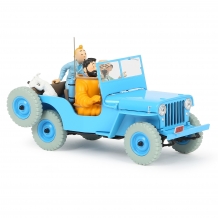 Blauw Jeep (1/24) - Raket naar de maan