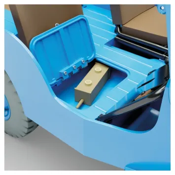 Kuifje in de Blauwe Jeep - Raket naar de Maan