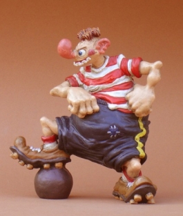 Joop als voetballer