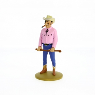 Rastapopoulos met een zweep