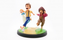 Tom Sawyer - Tom, Becky en Huck