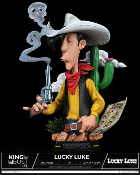 Borstbeeld Lucky Luke (schaal 1:4)
