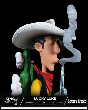 Borstbeeld Lucky Luke (schaal 1:4)