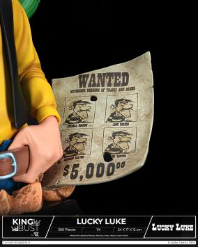 Borstbeeld Lucky Luke (schaal 1:4)