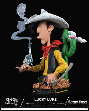 Borstbeeld Lucky Luke (schaal 1:4)