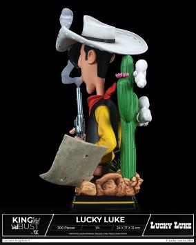 Borstbeeld Lucky Luke (schaal 1:4)