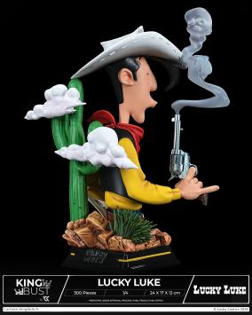 Borstbeeld Lucky Luke (schaal 1:4)