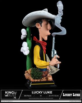Borstbeeld Lucky Luke (schaal 1:4)