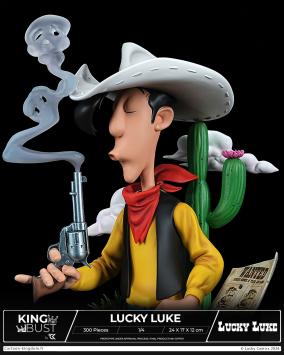 Borstbeeld Lucky Luke (schaal 1:4)