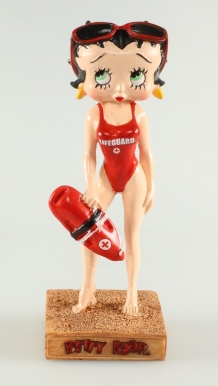 Betty Boop als badmeester