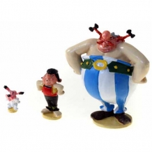 Idefix, Pepe en Obelix maken zich druk