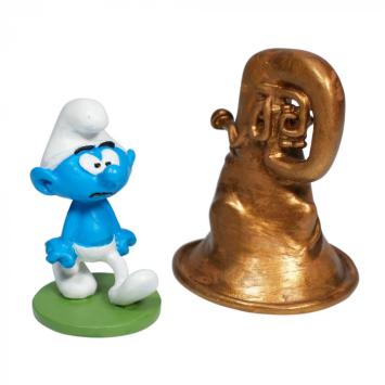 Smurf met tuba